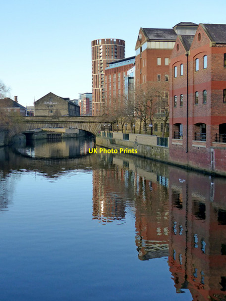 Photo 6"x4" Four square on the Aire Leeds\/SE3034 c2017