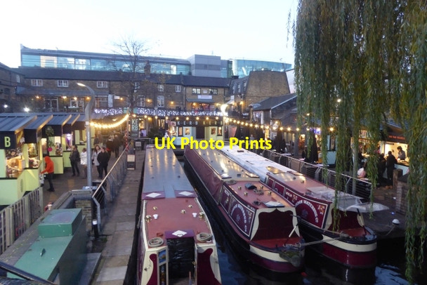 Photo 6"x4" Camden Lock Market Camden Town c2017