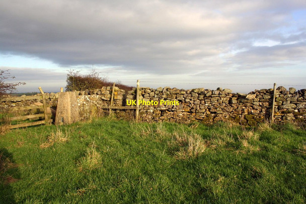 Photo 6"x4" Ordnance Survey trig point on Beacon Hill Hudswell\/NZ1400 c2017