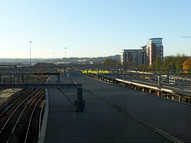 Photo 6"x4" Western approaches, Leeds Station Leeds\/SE3034 c2017