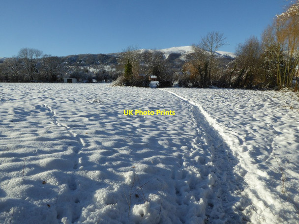 Photo 6"x4" Footpath to Malvern Common Great Malvern c2017
