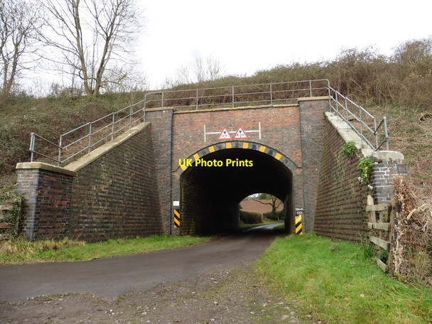 Photo 6"x4" Railway bridge near Hurcot Somerton\/ST4828 c2017