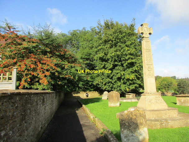 Photo 6"x4" South west corner of the churchyard, Crewkerne Crewkerne c2017