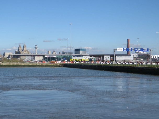 Photo 6"x4" Albert Dock and ferry terminal, Birkenhead Birkenhead\/SJ3088 c2017
