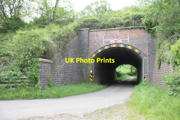 Photo 6"x4" Railway Bridge at Hurcot Somerton\/ST4828 c2017