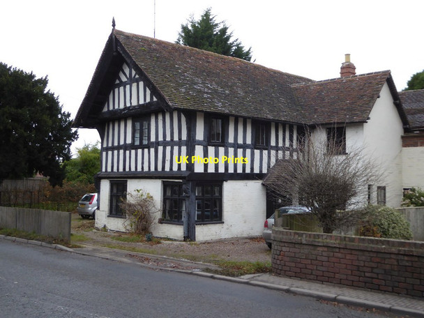 Photo 6"x4" Timbered-framed house, Mill Street Leominster c2017