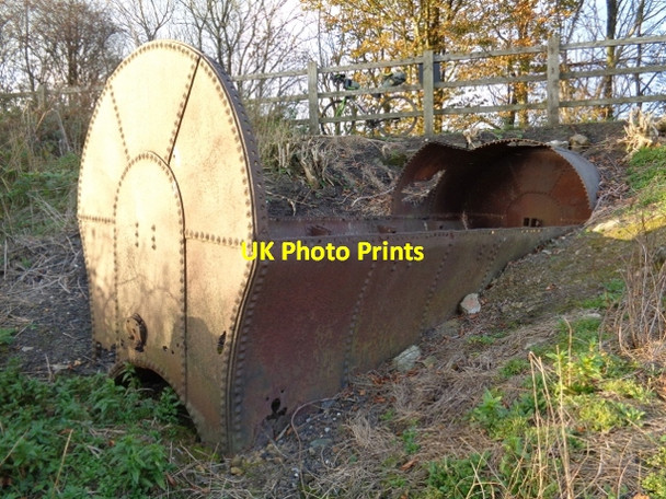Photo 6"x4" Former Wagon Boiler Wirksworth c2017