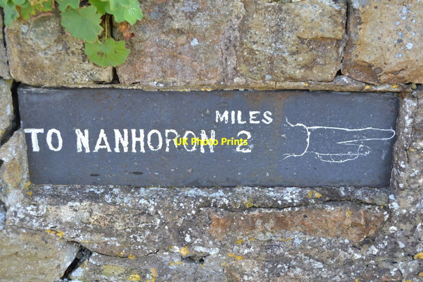 Photo 6"x4" Old Milestone Mynytho c2017
