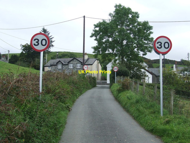 Photo 6"x4" Short Speed limit Betws-y-Coed c2017