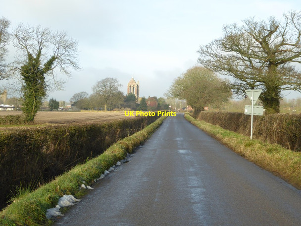 Photo 6"x4" Chapel Lane, Wythall Inkford c2017