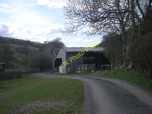 Photo 6"x4" Farm buildings at Treverward House Upper Treverward c2009