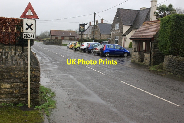 Photo 6"x4" Pre-Worboys Sign Podimore Podimore c2017