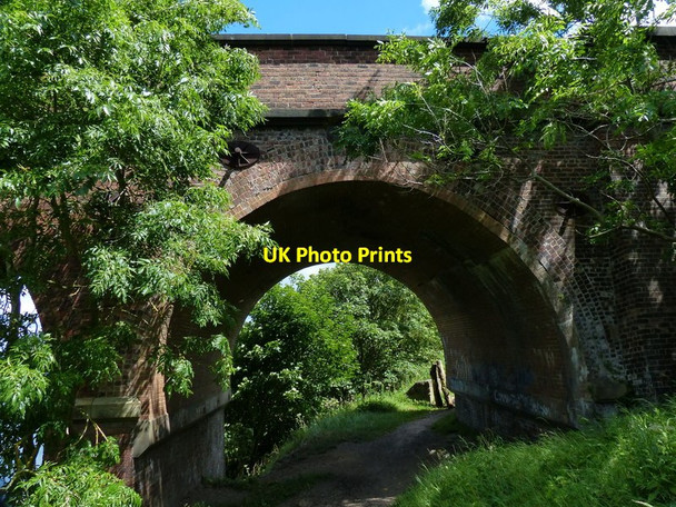 Photo 6"x4" England Coast Path and the Hawthorn Dene Viaduct Easington Colliery c2017