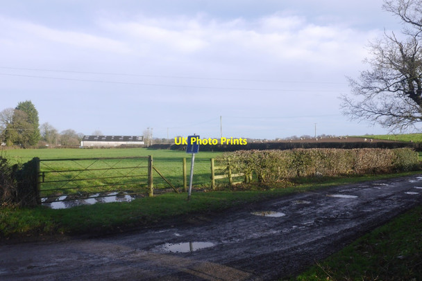 Photo 6"x4" Muddy road, Dinthill Chavel c2017