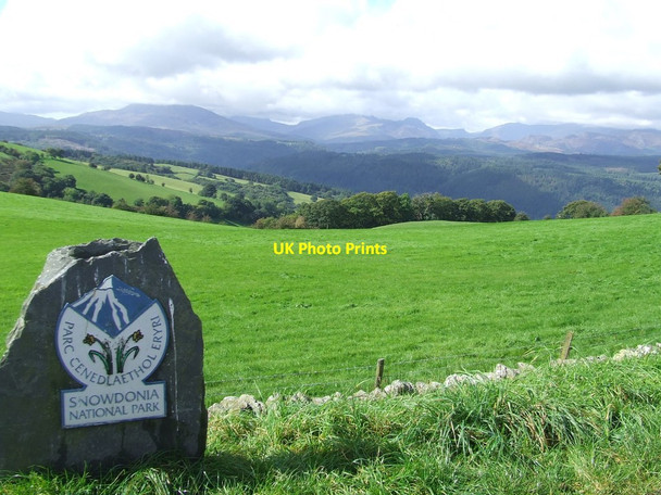 Photo 6"x4" Snowdonia View Nant-y-Rhiw c2017