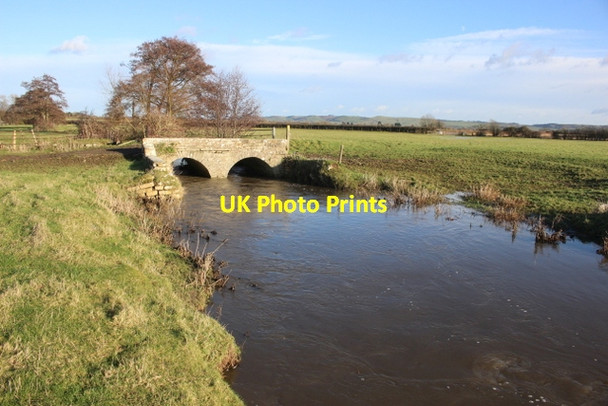 Photo 6"x4" Bridge over the River Cam Speckington c2017