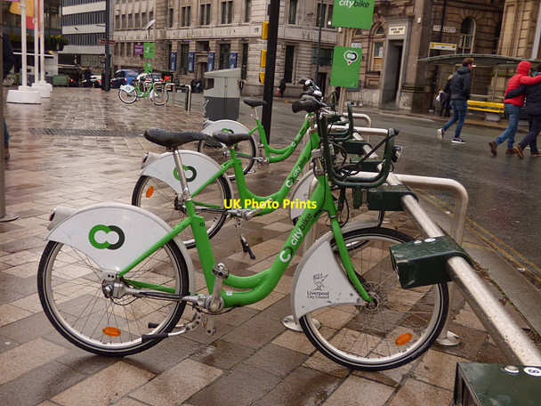 Photo 6"x4" City Bikes, James Street, Liverpool Vauxhall\/SJ3491 c2017