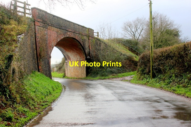 Photo 6"x4" Railway Bridge Hampton\/SY2696 c2018