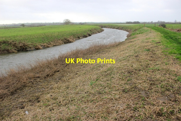 Photo 6"x4" River Yeo or Ivel Catsgore c2018