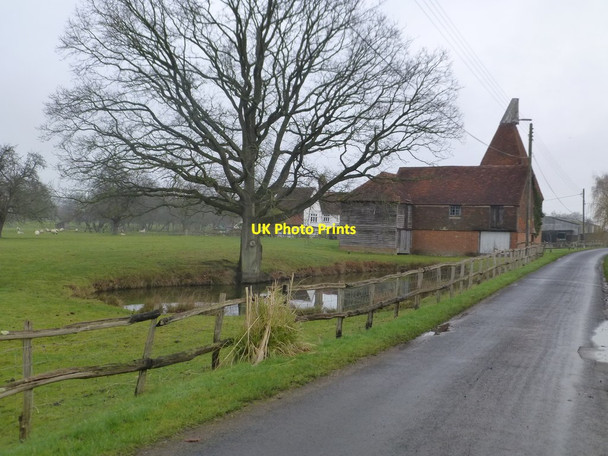 Photo 6"x4" Cherry Tree Farm and Mill Lane, Frittenden Frittenden c2018