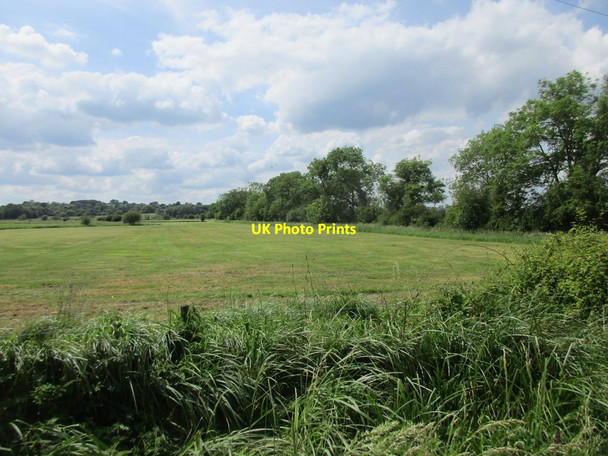 Photo 6"x4" Hay meadow by the Oxford Canal Clifton\/SP4831 c2017