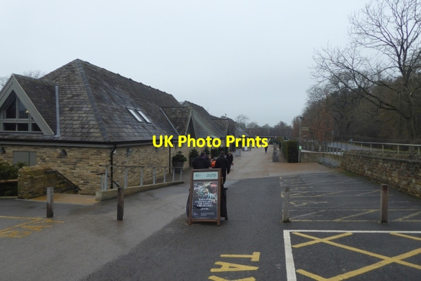 Photo 6"x4" Entrance buildings Harrogate c2017