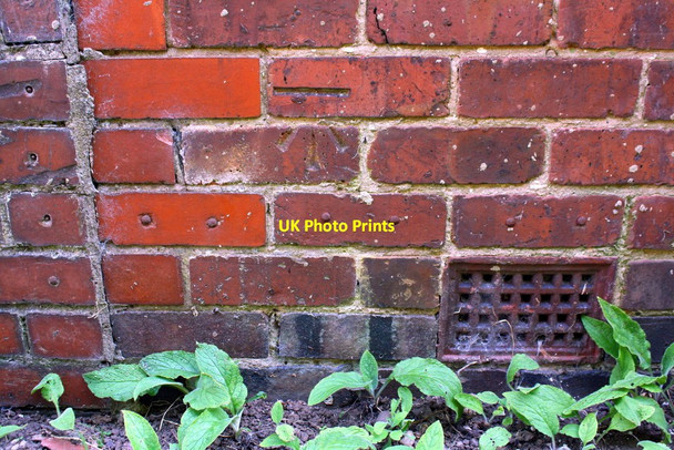 Photo 6"x4" Benchmark on #20 John Grace Street Coventry c2017