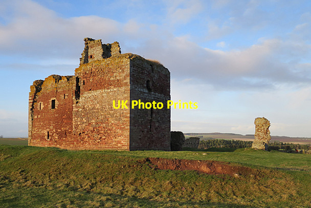 Photo 6"x4" Cessford Castle Whitton\/NT7622 c2018