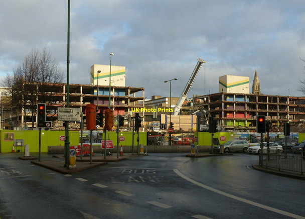 Photo 6"x4" Broad Marsh Car Park demolition \u00e2\u0080\u0093 6 Nottingham\/SK5641 c2018
