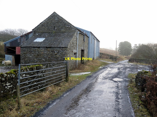 Photo 6"x4" Farm buildings between Pennypie House & Shildon Baybridge\/NY9550 c2018