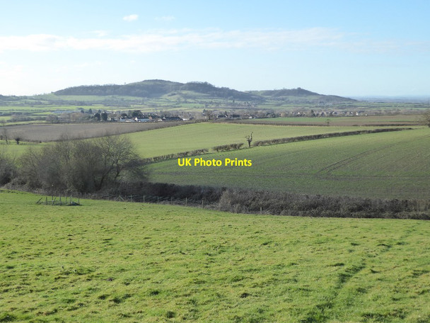 Photo 6"x4" View over Alderton Alderton\/SP0033 c2018