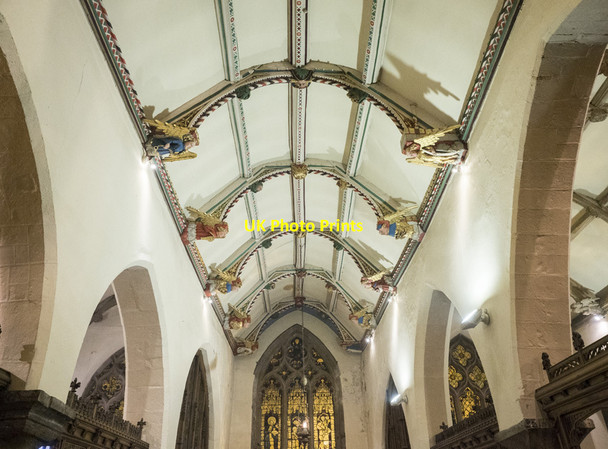 Photo 6"x4" All Saints, North Street, York - Chancel roof York\/SE5951 c2017