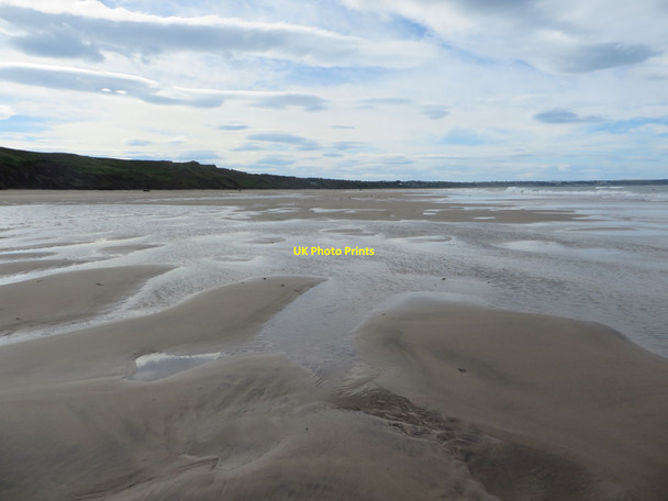 Photo 6"x4" Low tide, Reighton Sands Reighton c2017