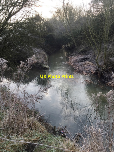 Photo 6"x4" The Smite Brook joins the River Sowe, Walsgrave, east Coventry Stoke\/SP3678 c2017