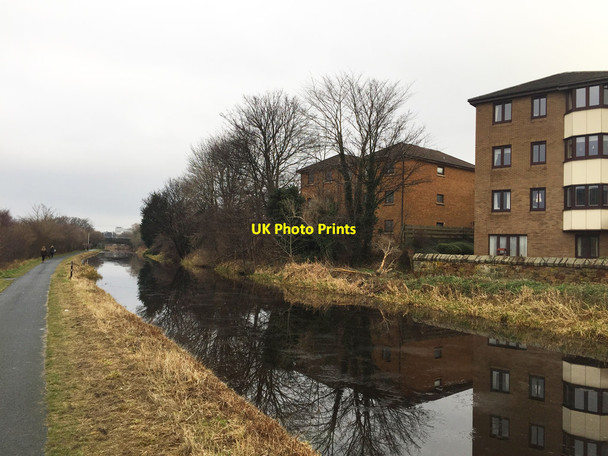 Photo 6"x4" The Union Canal at Meggetland Craiglockhart c2018