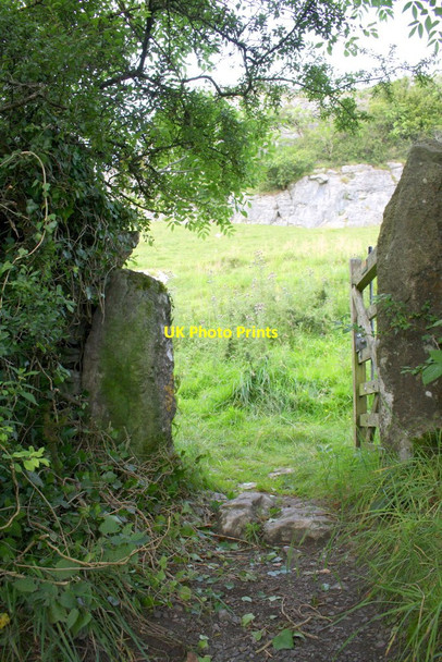 Photo 6"x4" Gateway for footpath from B6480 to Feizor Thwaite Settle c2017