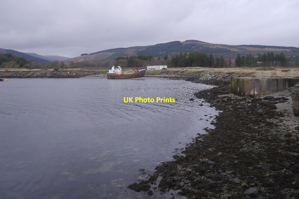 Photo 6"x4" Site of the Ardyne fabrication yard Port Bannatyne c2017