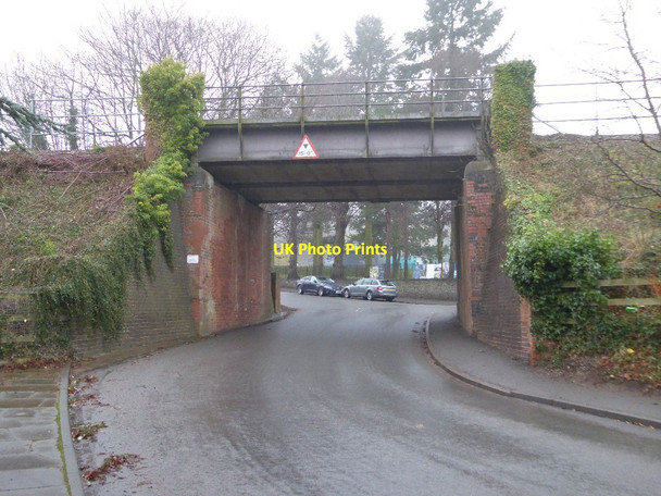 Photo 6"x4" Railway bridge over Thirlstane Road Great Malvern c2018