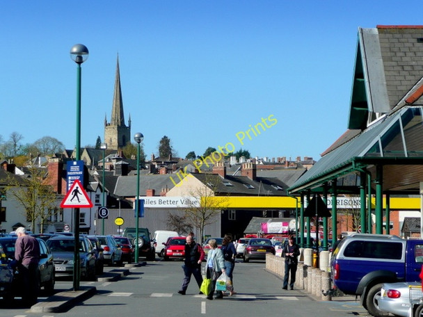 Photo 6"x4" Morrisons Entrance Ross-on-Wye c2009
