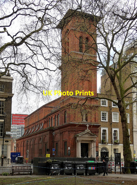 Photo 6"x4" St Patrick, Soho Square London c2014
