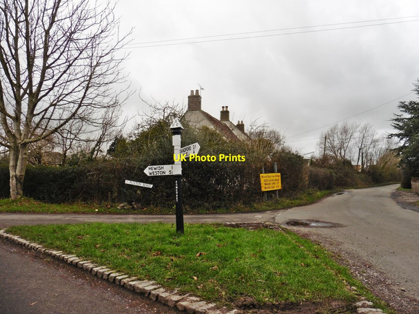 Photo 6"x4" Puxton Crossroads Puxton c2018