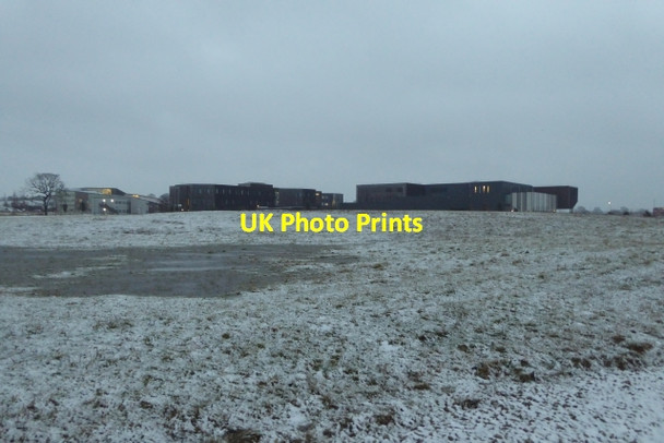 Photo 6"x4" Heslington East in the snow Heslington c2018