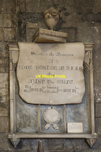 Photo 6"x4" Holy Trinity, Micklegate, York - Wall monument York\/SE5951 c2017