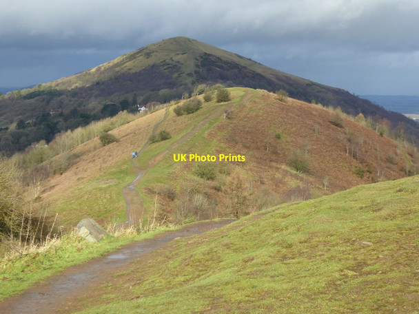 Photo 6"x4" Perseverance Hill and the Worcestershire Beacon Brand Green\/SO7641 c2018