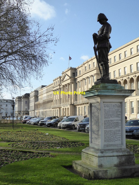 Photo 6"x4" Boer War memorial in Cheltenham Cheltenham c2018