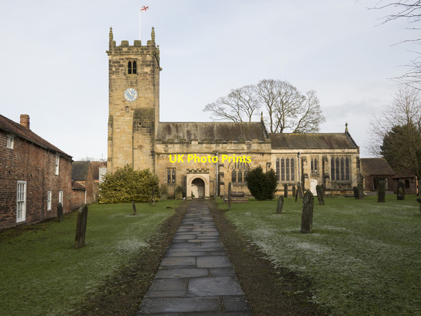 Photo 6"x4" All Hallows, Sutton on the Forest Sutton-on-the-Forest c2017