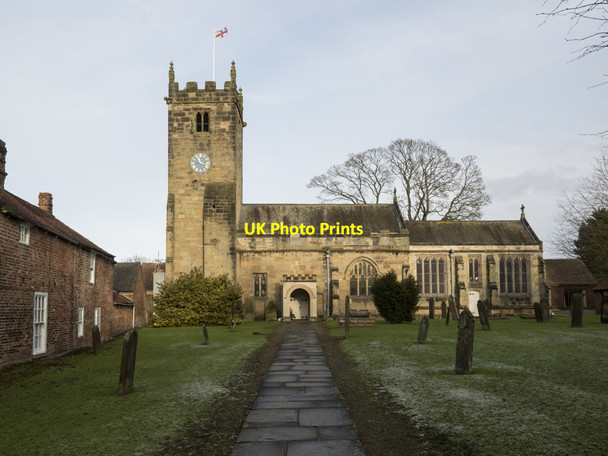 Photo 6"x4" All Hallows, Sutton on the Forest Sutton-on-the-Forest c2017 P1