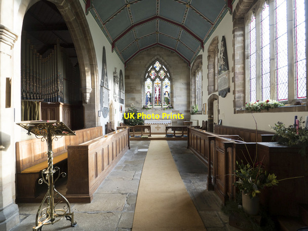 Photo 6"x4" All Hallows, Sutton on the Forest - Chancel Sutton-on-the-Forest c2017