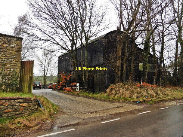 Photo 6"x4" Corrugated iron barn, Oathill Oathill c2018