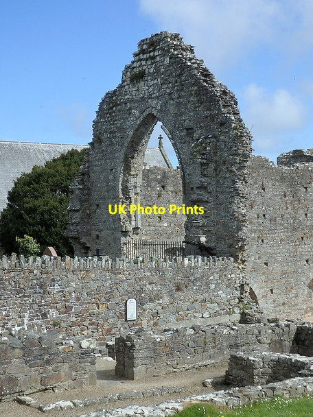 Photo 6"x4" St Dogmael's Abbey, Llandudoch Bridgend\/SN1745 c2017